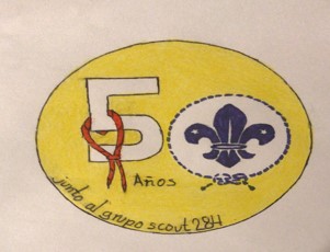 Logo 50 aniversario Patrulla Guacamayos TSF