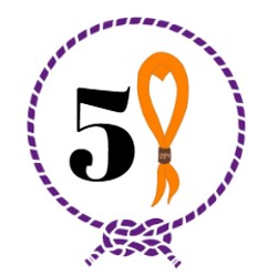 Logo 50 aniversario Patrulla Pollitos TSF